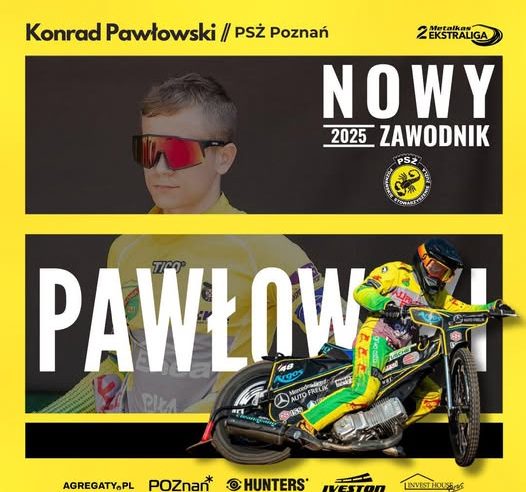 Konrad Pawłowski nowym zawodnikiem Hunters PSŻ Poznań