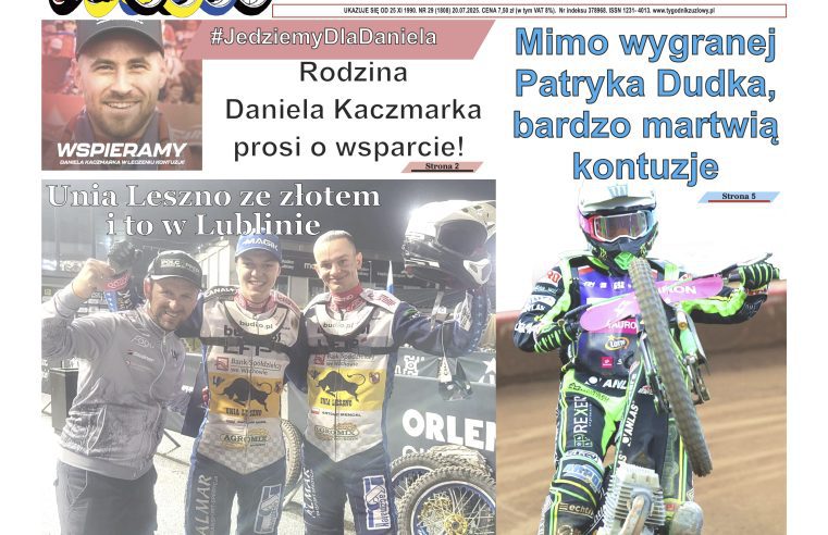 Najnowsze wydanie „Tygodnika Żużlowego” (nr 29)