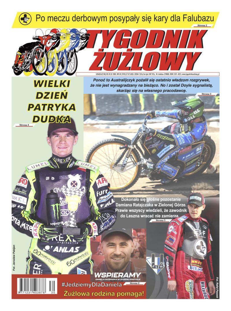 Nowy „Tygodnik Żużlowy” (30) już w sprzedaży!