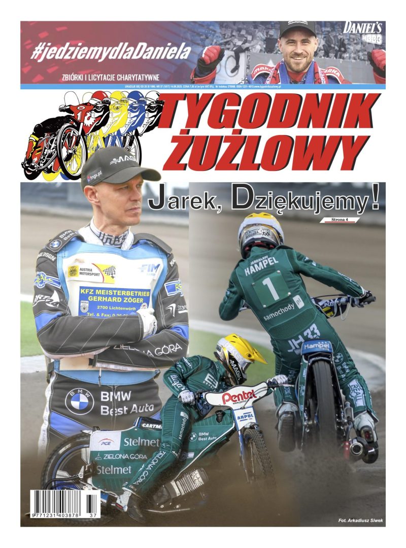 Najnowsze wydanie „Tygodnika Żużlowego” (nr 37)