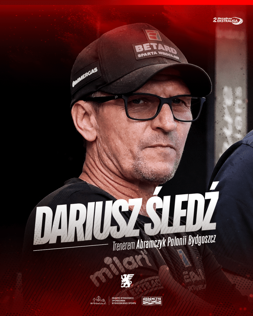 Dariusz Śledź trenerem Abramczyk Polonii Bydgoszcz