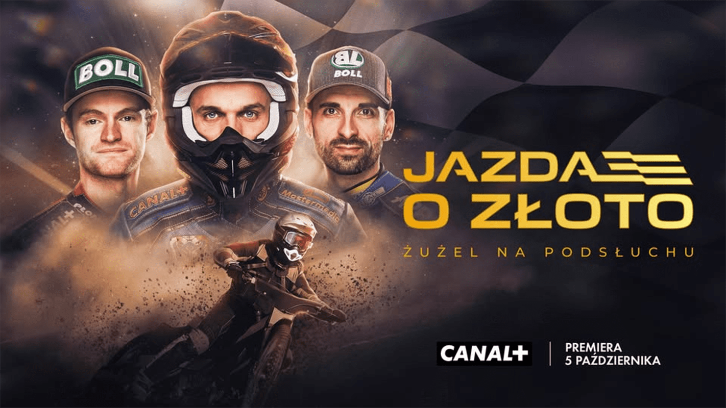 Nowy serial dokumentalny CANAL+: „Jazda o złoto. Żużel na podsłuchu”