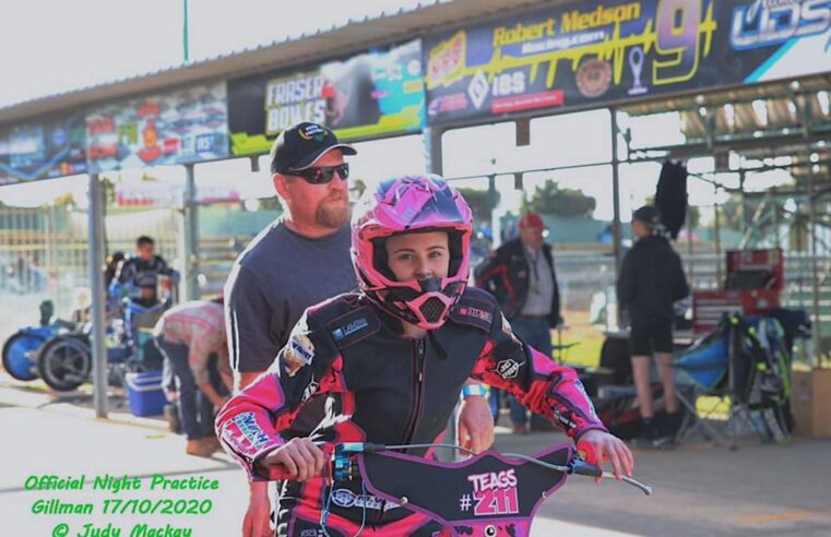 Female Speedway Riders (2) – Teagan Pedler: I was the first female to win the Silver Helmet (interview)