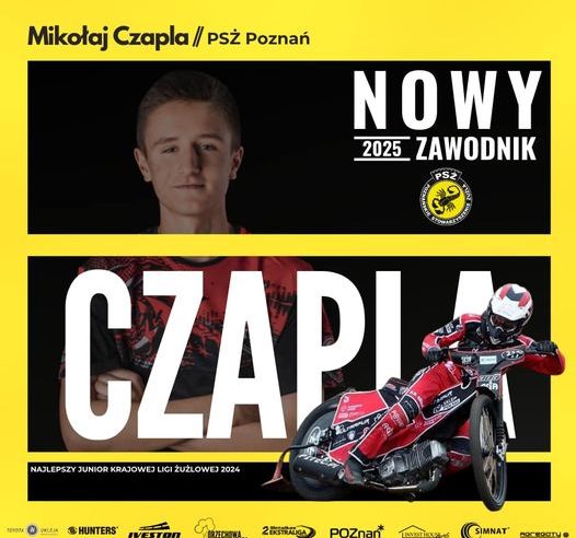 Mikołaj Czapla zawodnikiem PSŻ-u Poznań