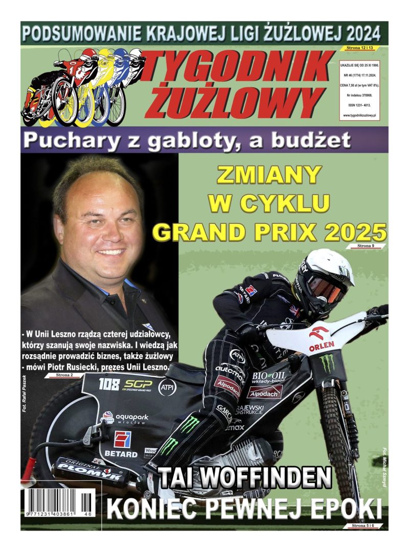 Nowy numer Tygodnika Żużlowego (46)