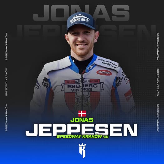 Jonas Jeppesen zawodnikiem Speedway Kraków