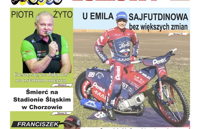 Nowy TYGODNIK ŻUŻLOWY (12) już w sprzedaży! Polecamy!