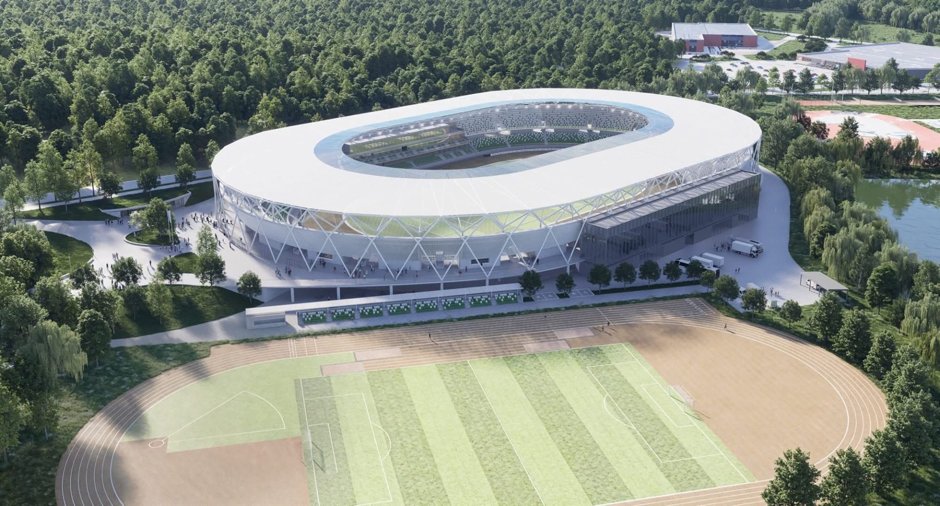 Nowy Stadion w Rybniku – Znamy Zwycięską Koncepcję