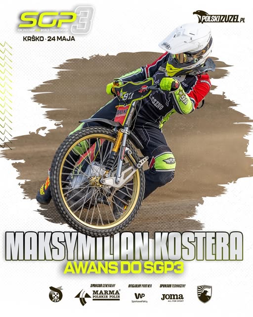 Eliminacje SGP3. Maksymilian Kostera z awansem do finału!