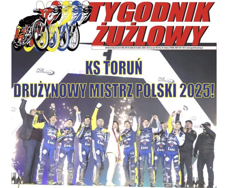 Kolejne wydanie „Tygodnika Żużlowego” (40/25)