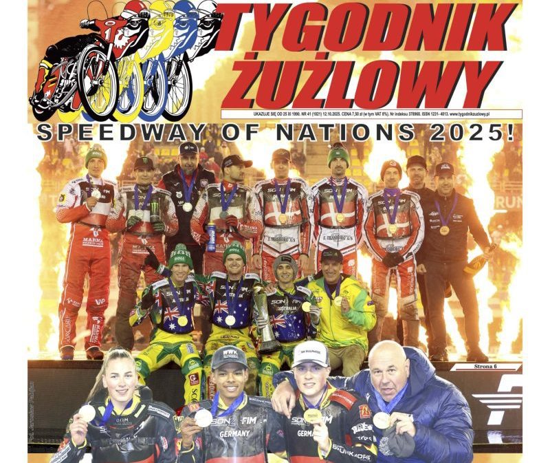 Nowe wydanie „Tygodnika Żużlowego” (41/25)