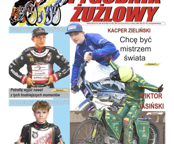 Nowe wydanie „Tygodnika Żużlowego” (45/25)
