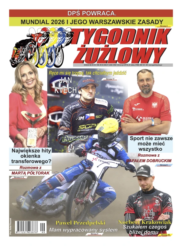 Nowe wydanie „Tygodnika Żużlowego” (49/25)