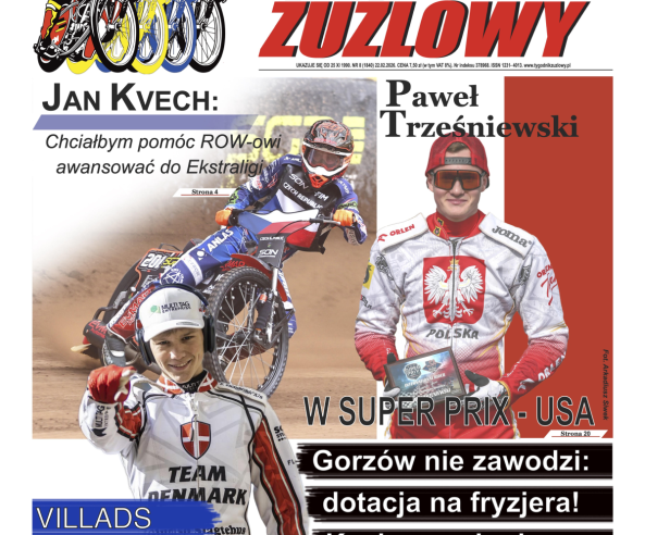 Nowe wydanie „Tygodnika Żużlowego” (8/26)
