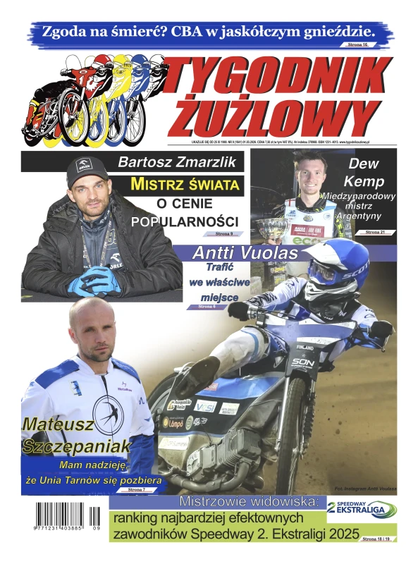 Nowe wydanie „Tygodnika Żużlowego” (9/26)