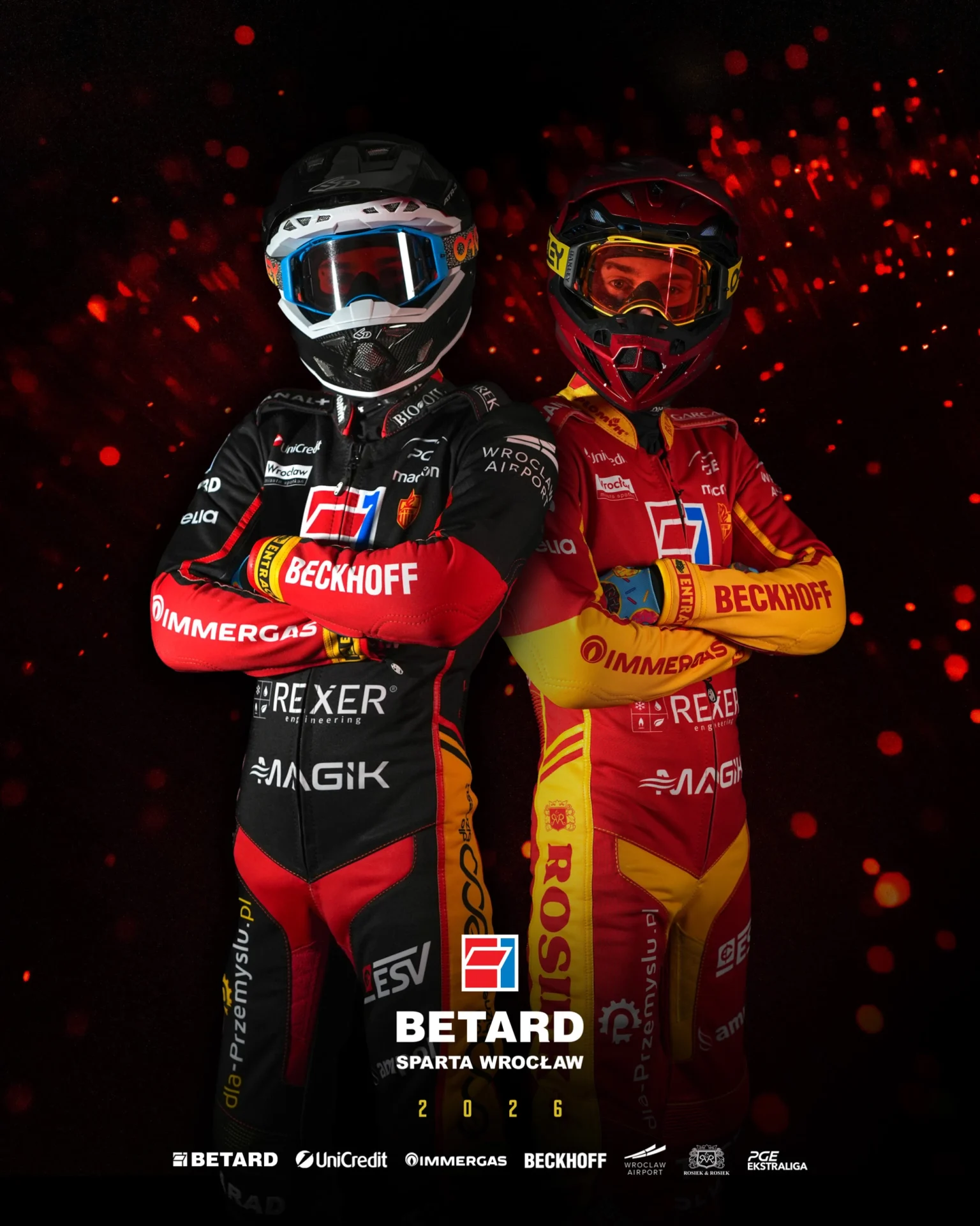 Betard Sparta Wrocław w dwóch wersjach – kevlary na sezon 2026