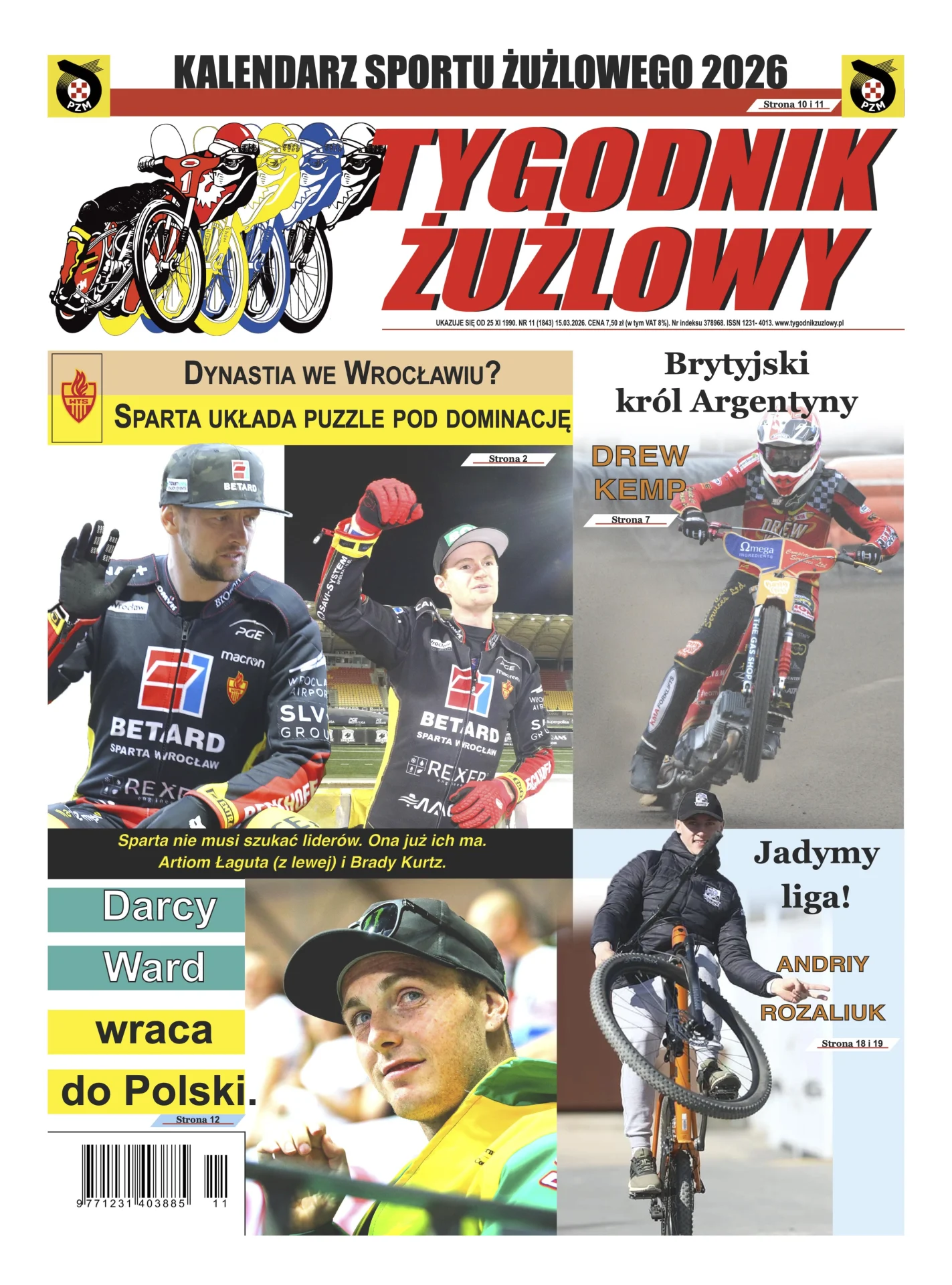 Nowe wydanie „Tygodnika Żużlowego” (11/26 )