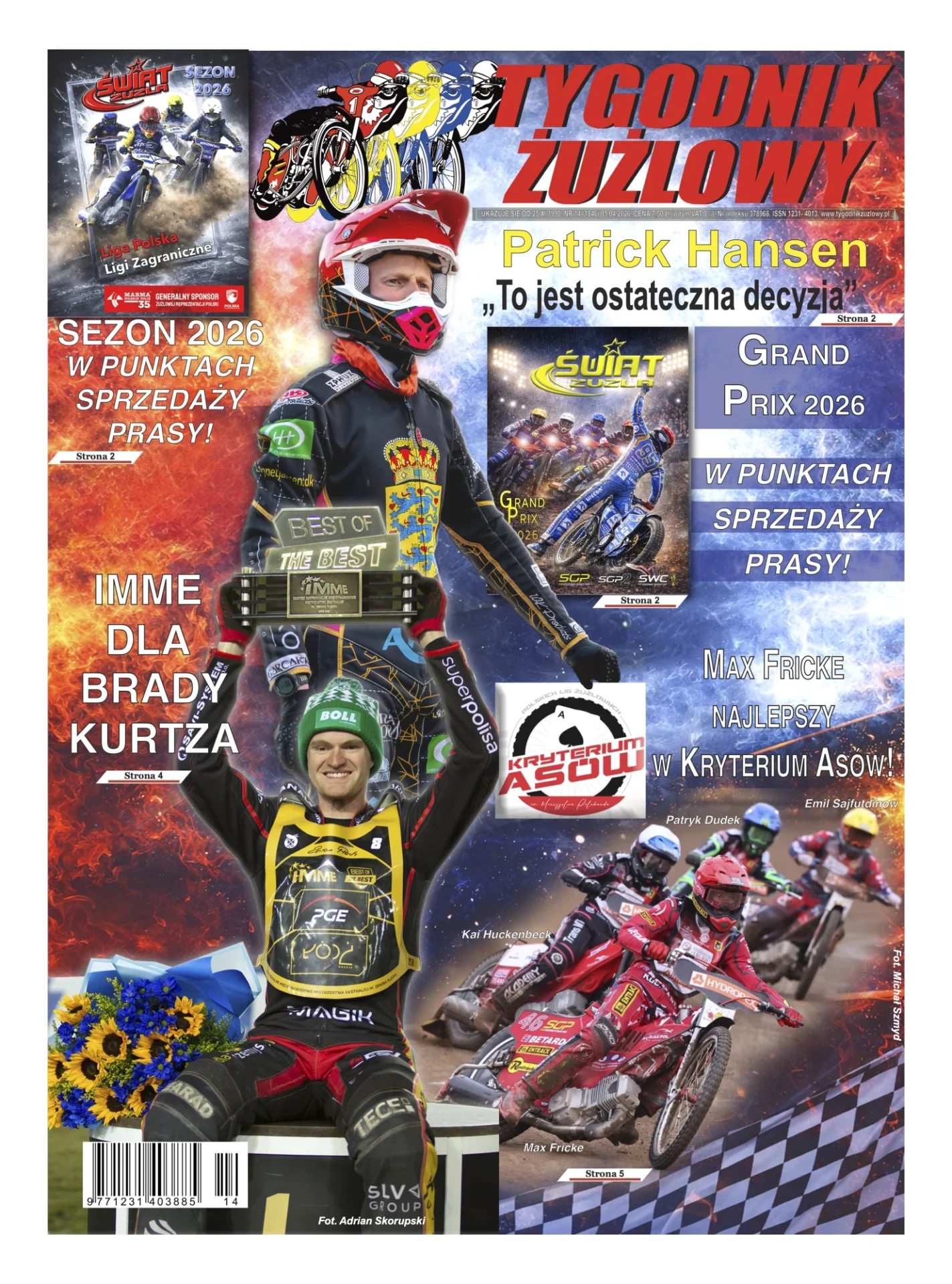 Nowe wydanie „Tygodnika Żużlowego” (14/26)