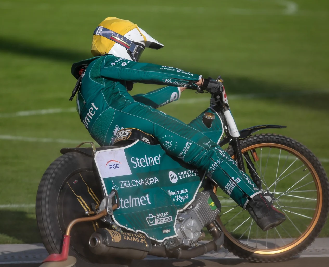 W sparingu Stelmet Falubaz Zielona Góra pewnie pokonał Moonfin Magnus Ostrów