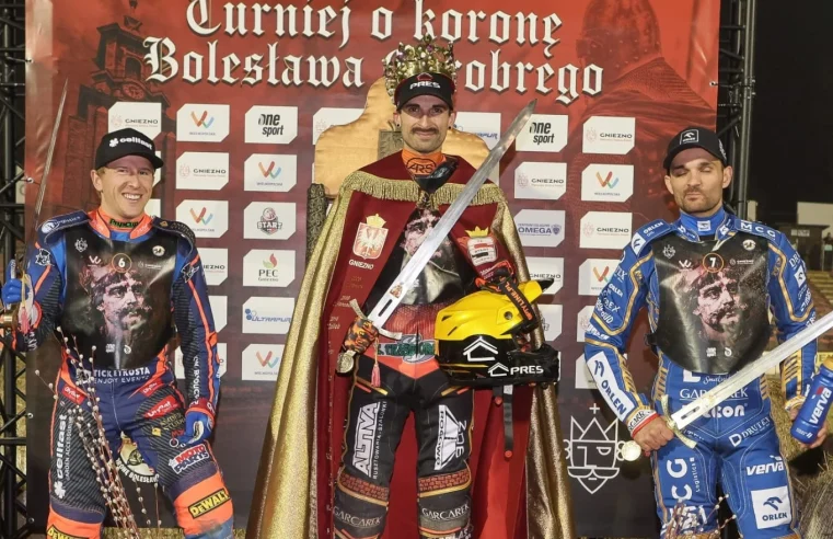 Mikkel Michelsen triumfował w żużlowym turnieju o Koronę Bolesława Chrobrego w Gnieźnie