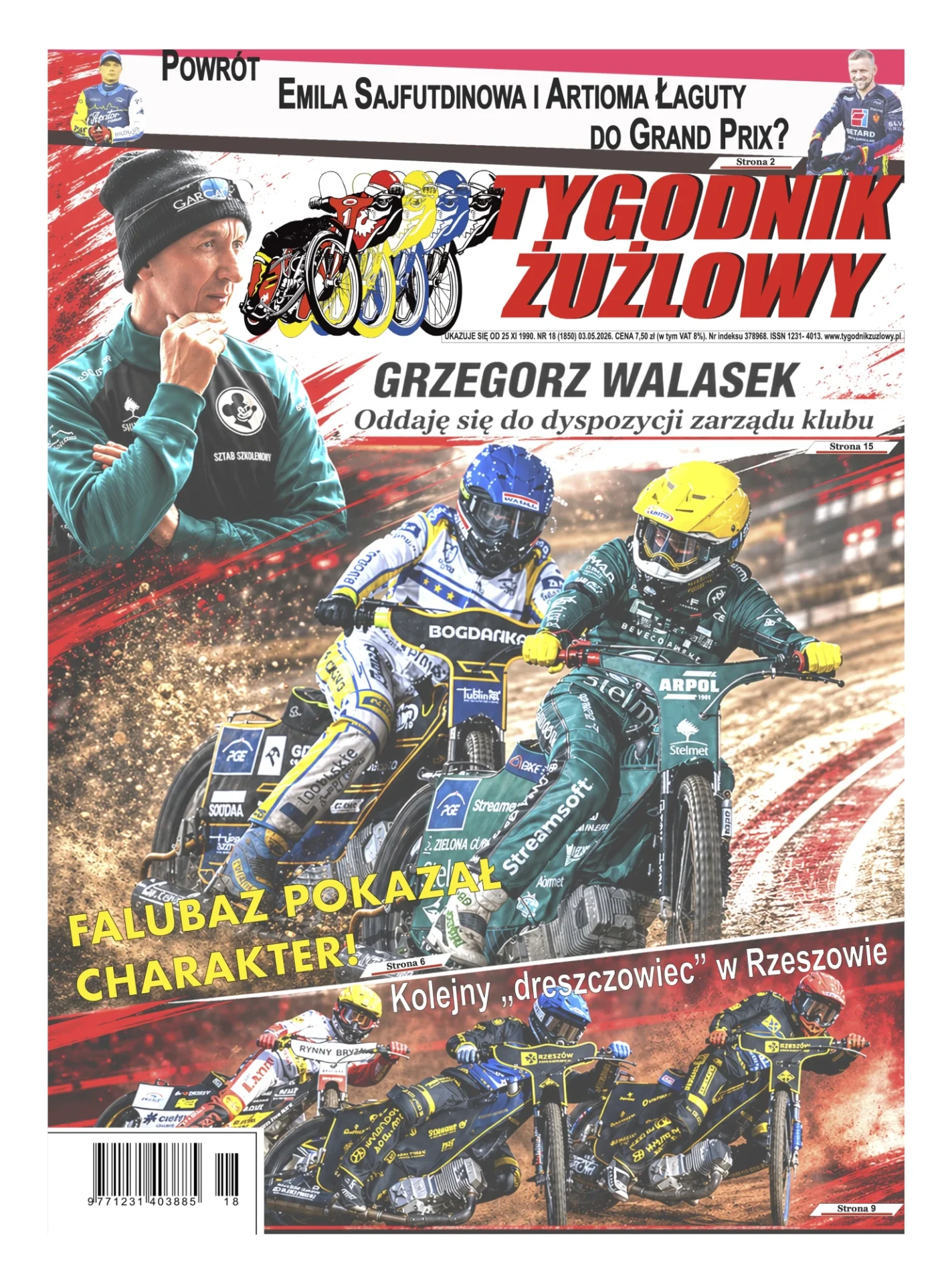 Nowe wydanie „Tygodnika Żużlowego” (18/26)